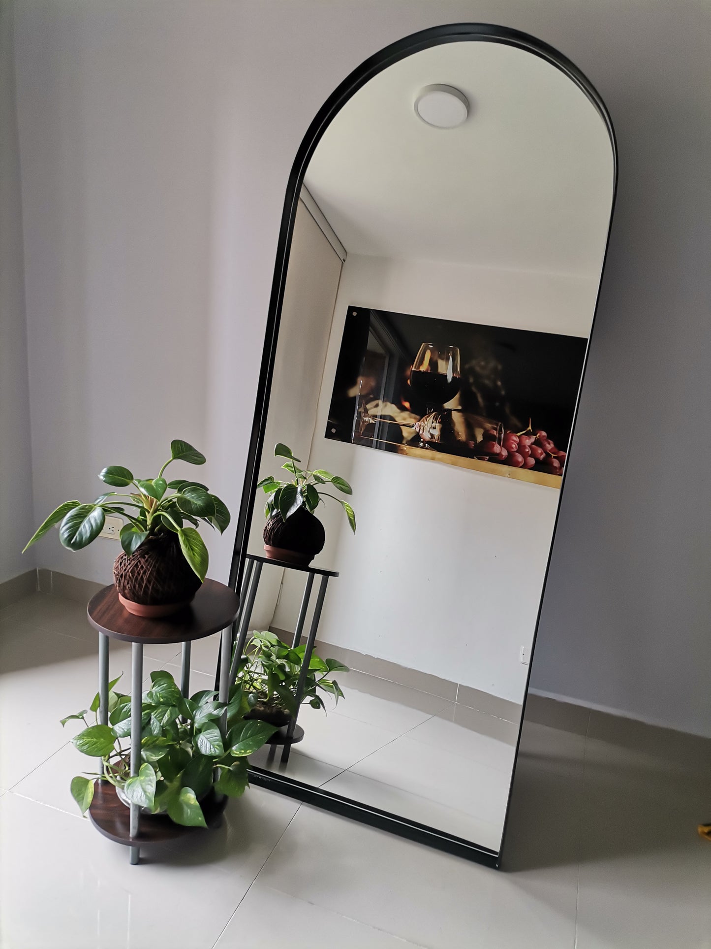 Espejo Arco Marco Metalico