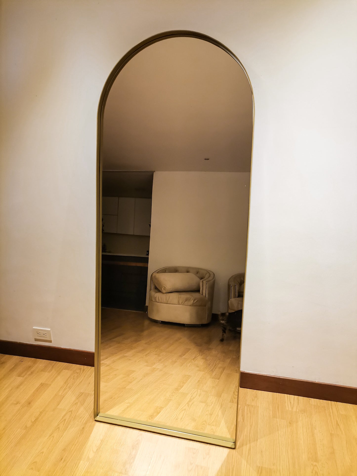 Espejo Arco Marco Metalico