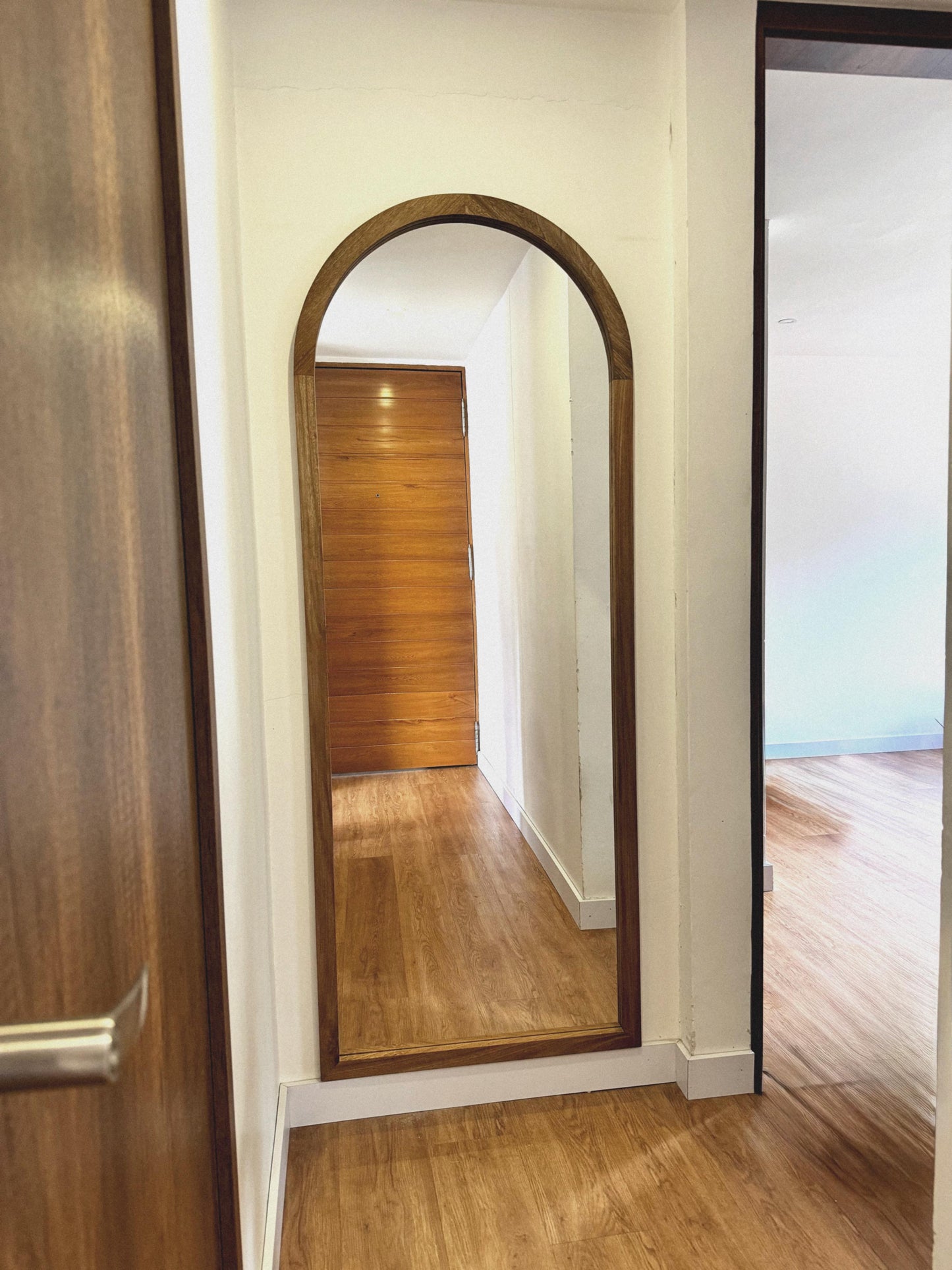 Espejo Arco Marco Madera